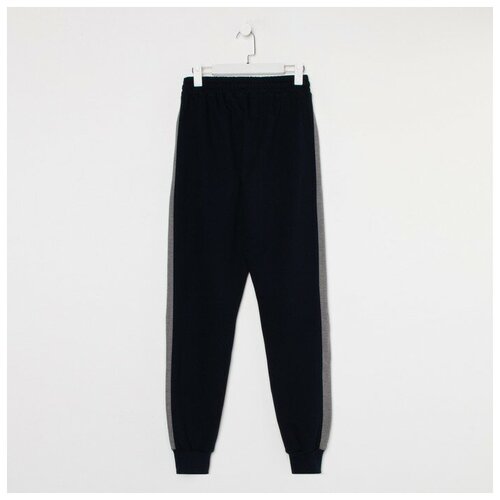 фото Брюки мужские, цвет темно-синий, размер 52 нет бренда