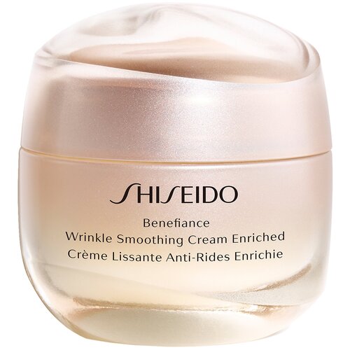 Shiseido Benefiance Wrinkle Smoothing Cream Enriched Питательный крем для лица разглаживающий морщины, 50 мл