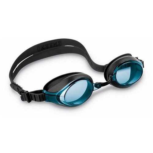 Очки для плавания Racing Goggles синие, от 8 лет