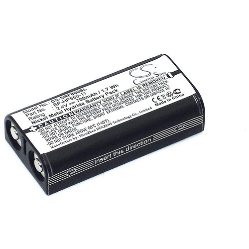 Аккумуляторная батарея CameronSino CS-SRF860SL для Sony BP-HP550-11 2.4V 700mAh 1.68Wh