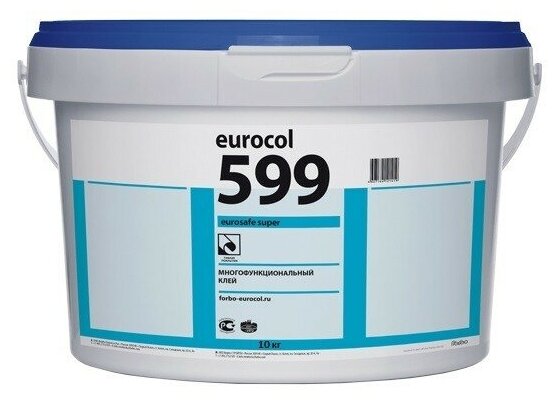 Клей многофункциональный Forbo Eurocol Eurosafe Super (10 кг) 599