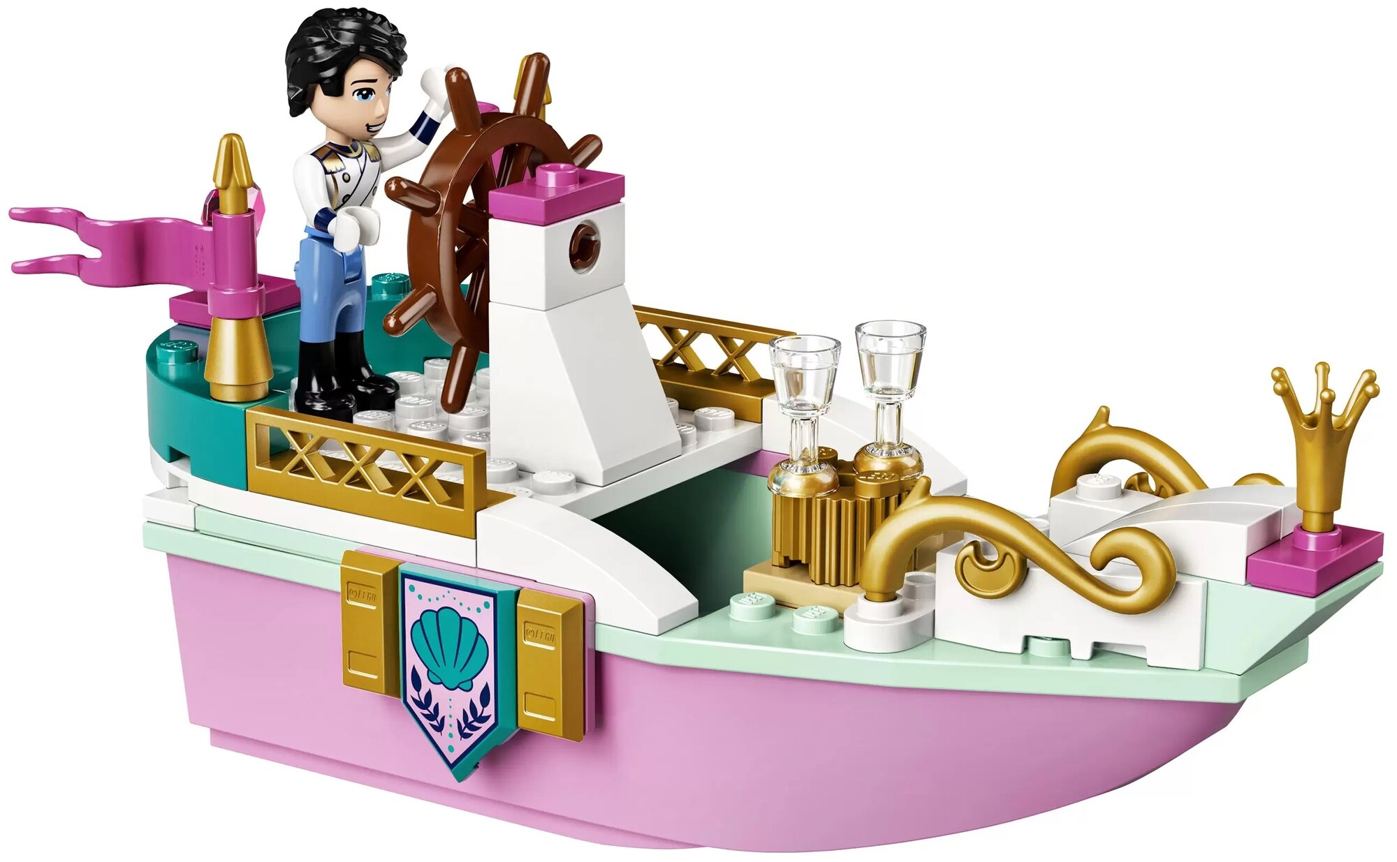 Конструктор LEGO Disney Princess Праздничный корабль Ариэль - фото №6