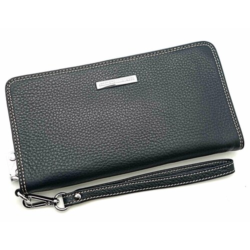 фото Кошелек sergio valentini, фактура тиснение, синий