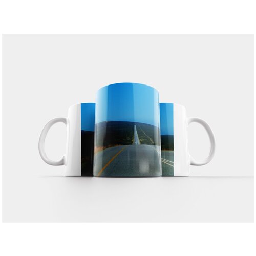 фото Кружка "дорога, южная африка, пейзаж" 320 мл lotsprints