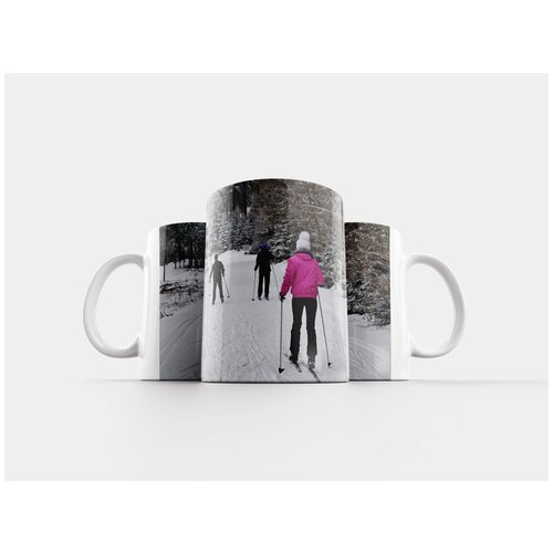 фото Кружка "зима, горы, снег" 320 мл lotsprints