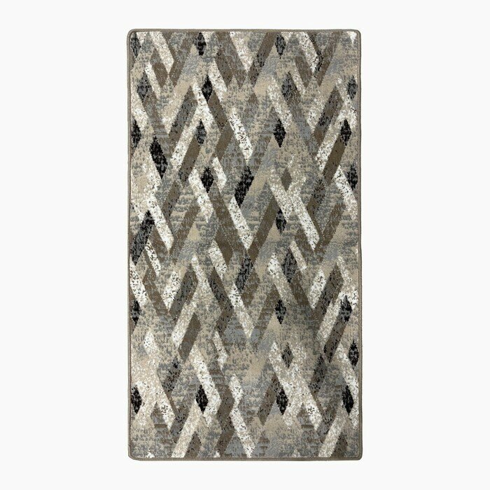 Люберецкие ковры Ковер прямоугольный, размер 80х150 см, ПП 100%, джут - фотография № 5