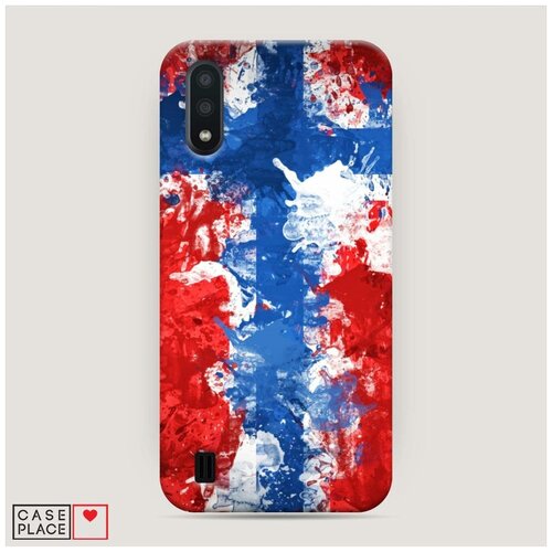 фото Чехол пластиковый samsung galaxy a01 флаг норвегии 2 case place