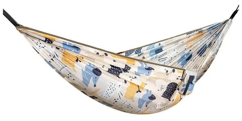 Гамак Naturehike Dc-C03-Leaf-Printing Parent-Child Hammock Single-Happy Cute Pet