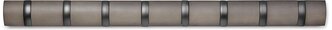 Вешалка настенная горизонтальная FLIP 8 крючков серая, 318858-1045, Umbra