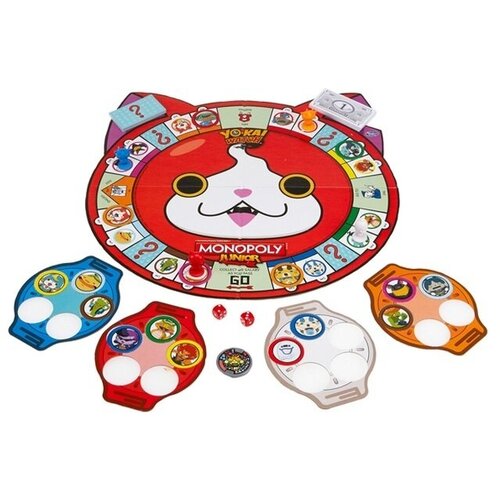 Настольная игра Монополия Джуниор ЙО-КАЙ вотч B6494121 игровые фигурки hasbro yokai watch йо кай вотч фигурка