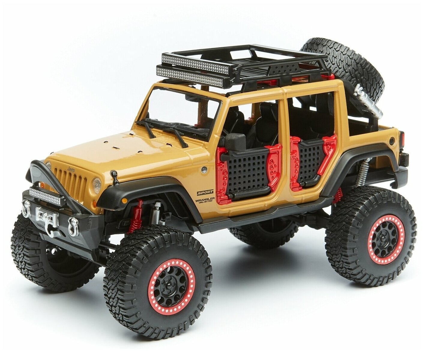 Maisto Машинка "Design Off-Road Kings - Jeep Wrangler Unlimited" 1:24