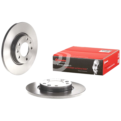 фото Brembo 08. c308.11 (08c30811) диск тормозной задний\ citroen (ситроен) c4 picasso (пикасо) ii, peugeot (пежо) 308 1.2-1.6i / 2.0hdi 13> (комплект 2 штуки)