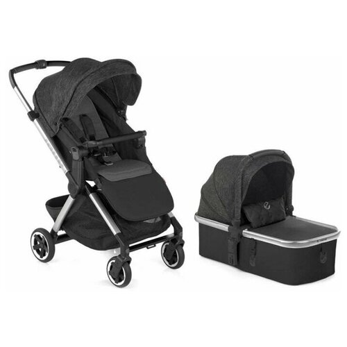 Коляска 2 в 1 JANE Newel+Micro Pro Silver Edition