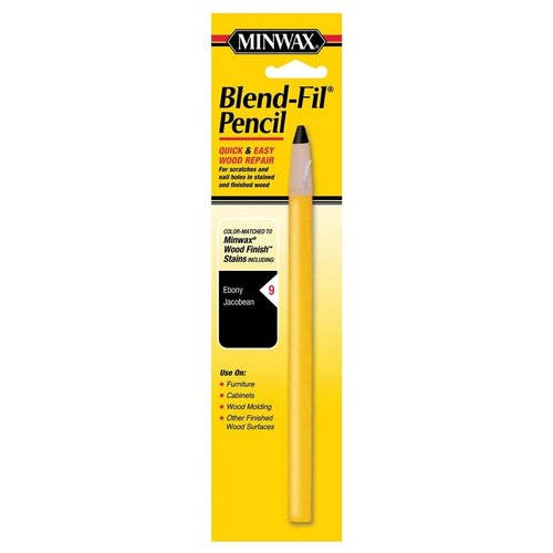 Воск Minwax Blend-Fil Pencil, #9 minwax 3 75oz ebony wood putty