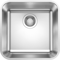 Кухонная мойка Blanco Supra 400-U Нержавеющая сталь полированная