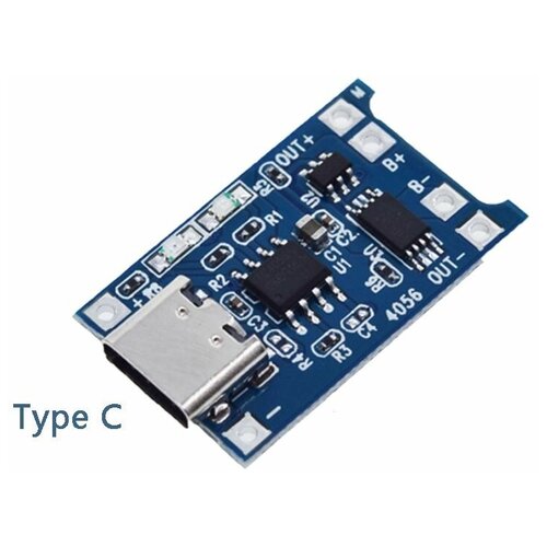 Модуль ABC зарядки с защитой TP4056 (type-C) модуль заряда аккумулятора tp4056 micro usb с защитой