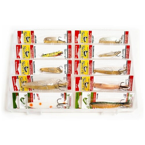 фото Рыболовный набор блесен williams большой судачий №1