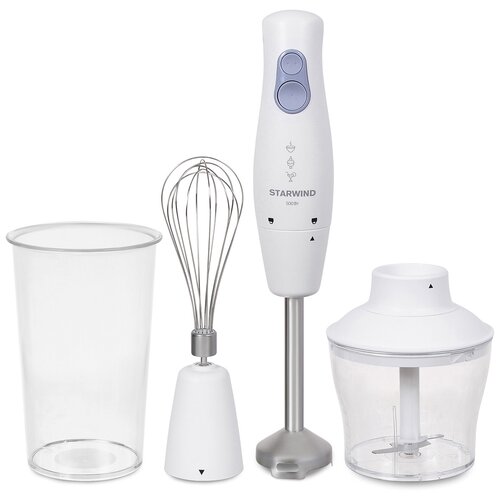 Погружной блендер Starwind SBP1134 500Вт белый 199000₽