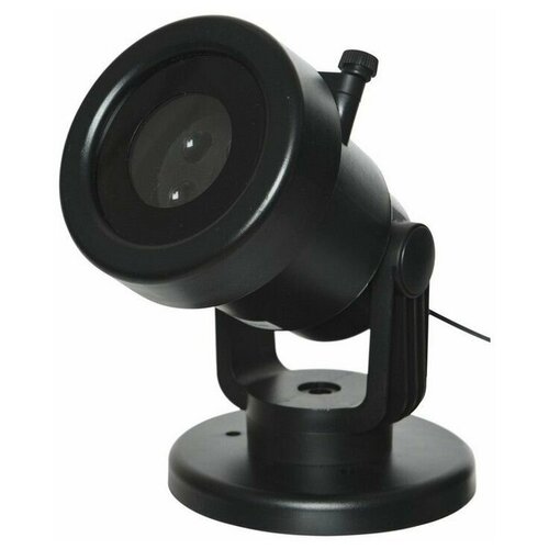 фото Светодиодный проектор новогодний калейдоскоп, проекция на 26 м2, 10.3x10.3x40 см, таймер, для дома и улицы, kaemingk