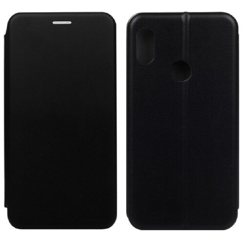 фото Чехол- книжка для xiaomi mi a2 lite / redmi 6 pro черный full cover