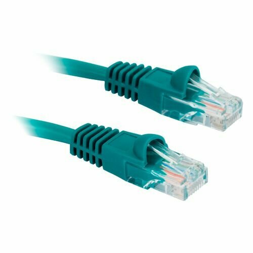 Патч-корд Buro литой (molded), UTP, cat.5E, 5м, 4 пары, 26AWG, алюминий омедненный, 1 шт, зеленый патч корд buro литой molded utp cat 5e 1м 4 пары 26awg алюминий омедненный 1 шт серый