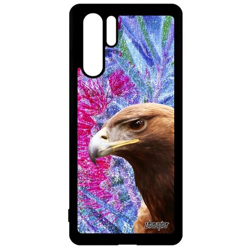 фото Противоударный чехол на телефон // huawei p30 pro // "орел" ястреб гордый, utaupia, фуксия