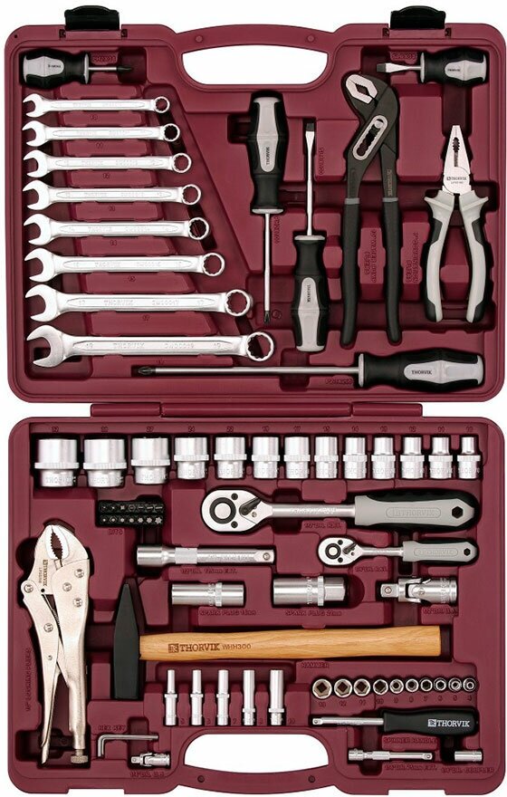 Набор инструмента Thorvik 72 предмета, UTS0072 UTS0072