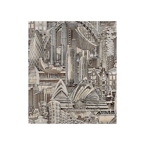 Обои 0295-61 11СБ3 Вояж флиз 10610м 61 шоколад 1399₽