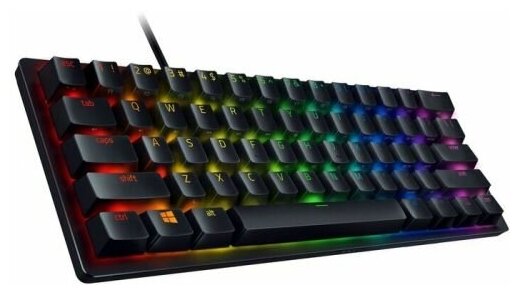 Игровая клавиатура Razer Huntsman Mini (Black) русские буквы, оптические переключатели Red Switch (RZ03-03390200-R3M1)