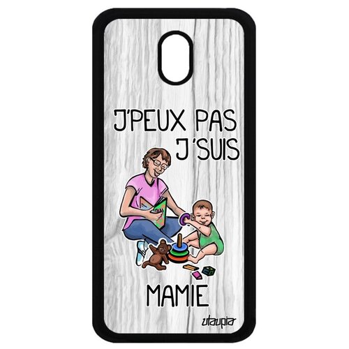 фото Красивый чехол на телефон // galaxy j5 2017 // "не могу - стала бабушкой!" бабуля надпись, utaupia, светло-серый
