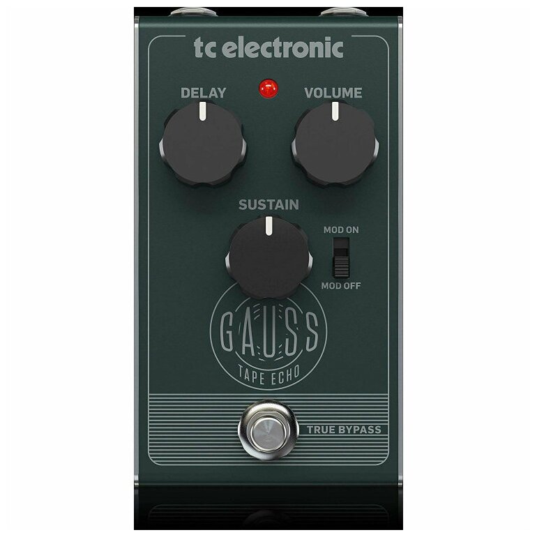 TC Electronic GAUSS TAPE ECHO Педаль дилэй