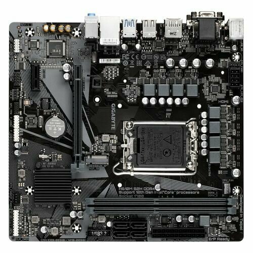 Материнская плата GIGABYTE H610M S2H DDR4 LGA 1700 Intel H610 mATX Ret 1500500₽