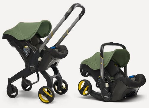 Изображение товара Doona Plus, коляска-автокресло до 1 года гр.0 (0-13 кг), цвет Desert Green