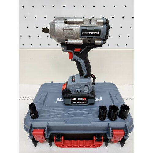 аккумулятор для электроинструмента 18в 4ач 2607337320 – bosch power tools – 4059952586021 Бесщеточный аккумуляторный ударный гайковерт PROFIPOWER T-900N, 900Нм