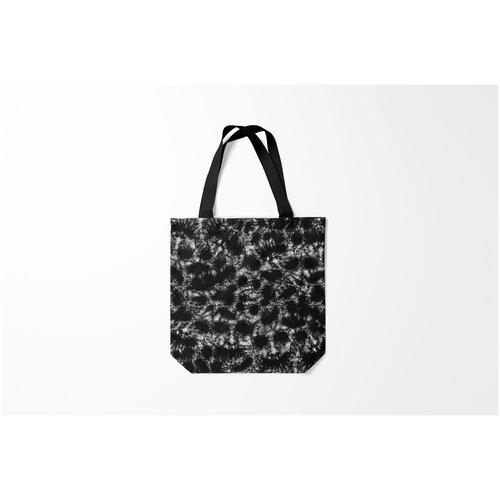 фото Сумка-шоппер / 40х40 см / популярные иллюстрации / монстры привидения и дьяволы множество лиц burnettie