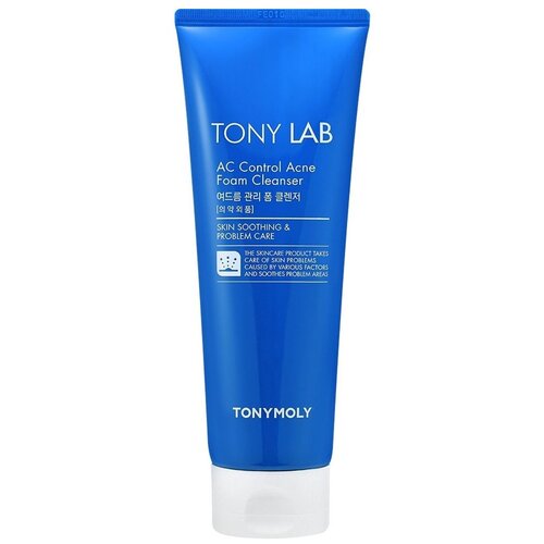 TONY MOLY пенка для умывания Tony Lab AC Control для проблемной кожи, 150 мл, 150 г активная питательная эмульсия tony moly tony lab ac control emulsion