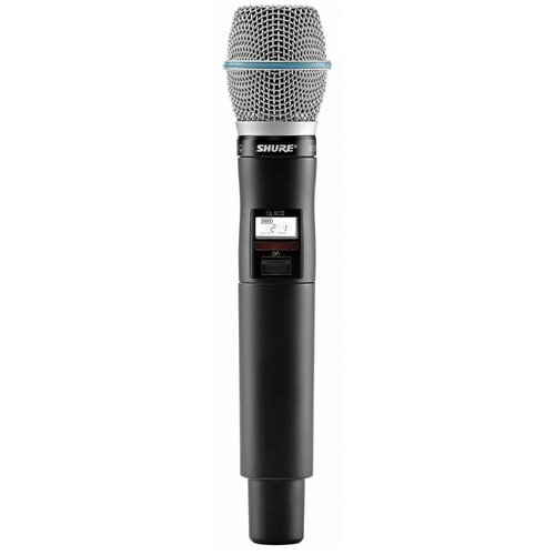 Shure QLXD2B87A G51 ручной передатчик серии QLXD с капсюлем микрофона Beta87A 9031900₽