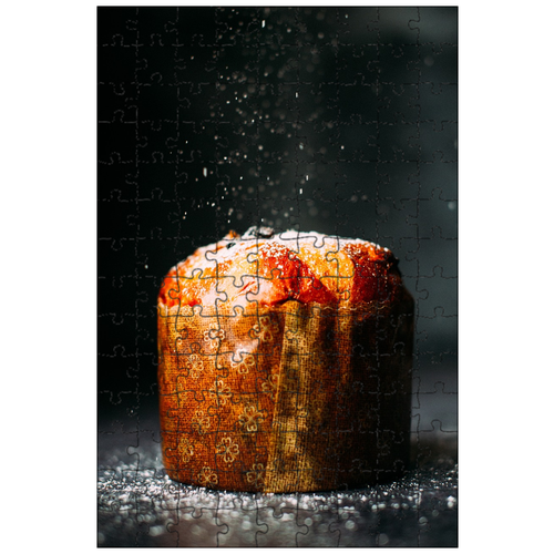 фото Магнитный пазл 27x18см."хлеб, еда, печь" на холодильник lotsprints