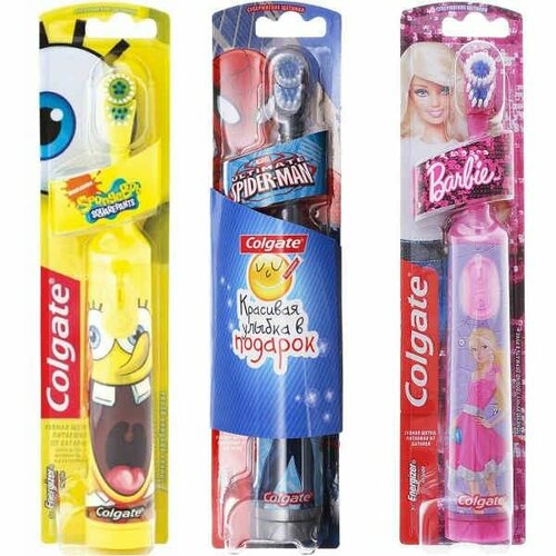 Колгейт Барби Colgate Barbie Детская Электрическая зубная щетка с мягкими щетинками для девочек 159000₽