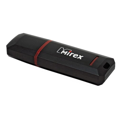 Флешка Mirex KNIGHT BLACK, 32 Гб, USB2.0, чт до 25 Мб/с, зап до 15 Мб/с, черная