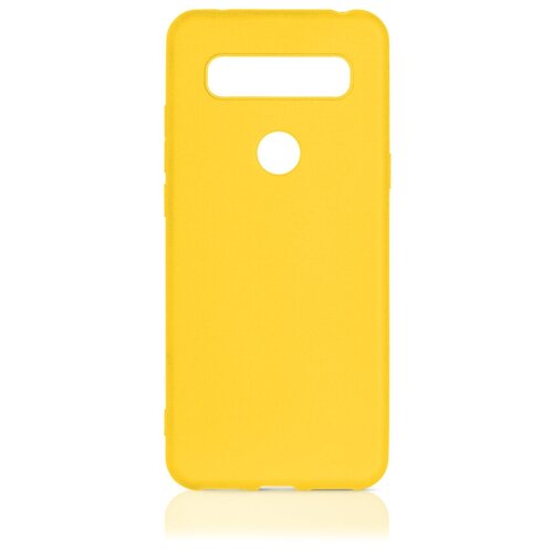 DF / Силиконовый чехол для телефона TCL 10 SE DF tcCase-01 (yellow) на смартфон ТСЛ 10 СЕ / желтый df силиконовый чехол для телефона tcl 20y df tccase 04 red на смартфон тсл 20 игрик красный