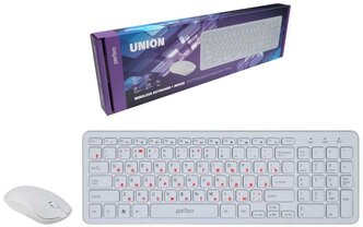 Комплект беспроводной клавиатура + мышь Perfeo Union PF_B4899 (USB)