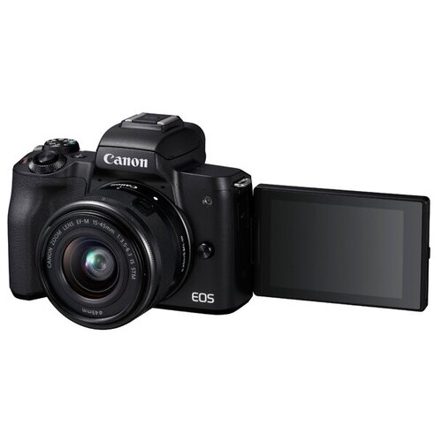 Фотоаппарат системный премиум Canon EOS M50II EF-M15-45 IS STM Kit Black 6999000₽