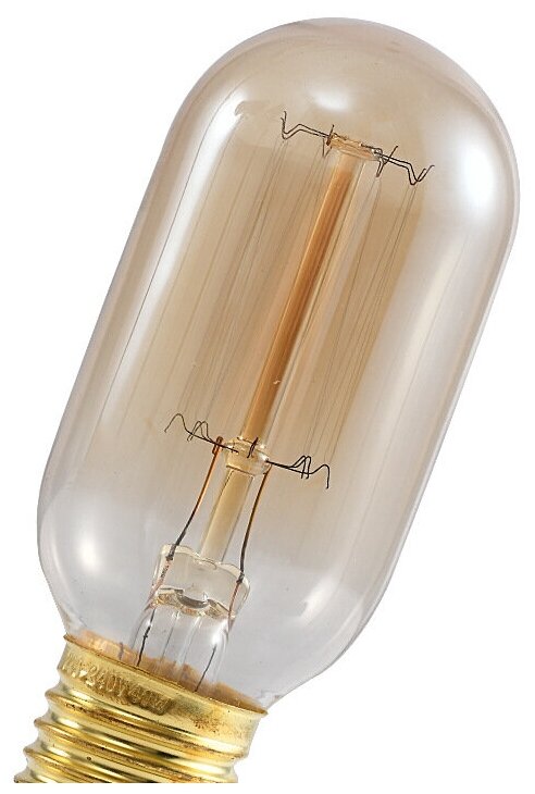 Лампа (лампочка) накаливания Эдисона Emilion Loft Edison T45 (E27, 40Вт, желтый свет)