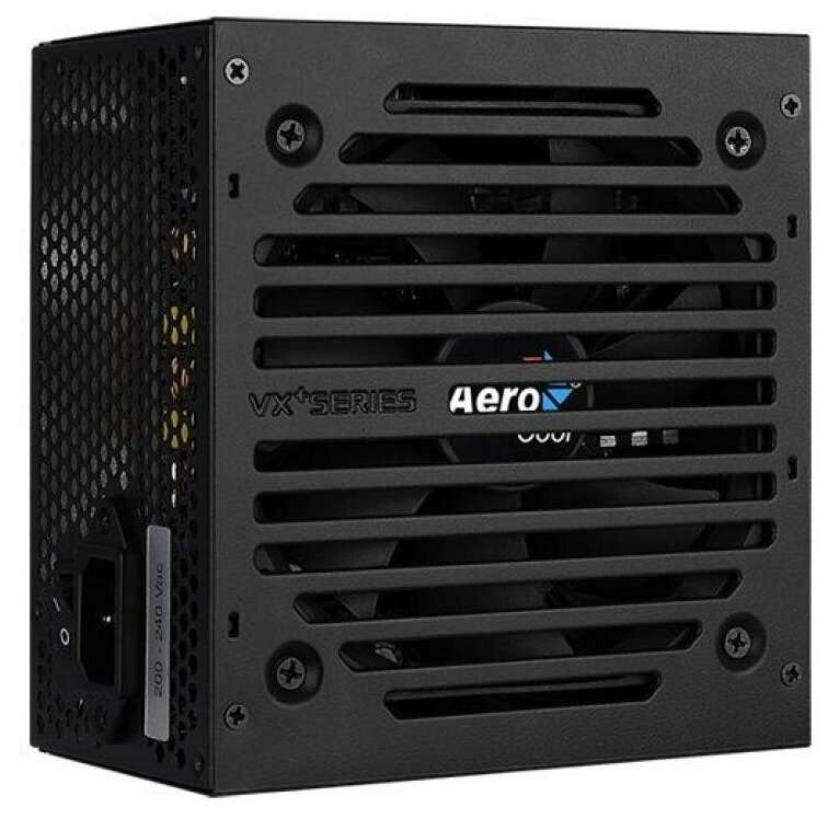 Блок питания Aerocool ATX 650W VX PLUS 650W 2444pin 120mm fan 3xSATA RTL - фотография № 3