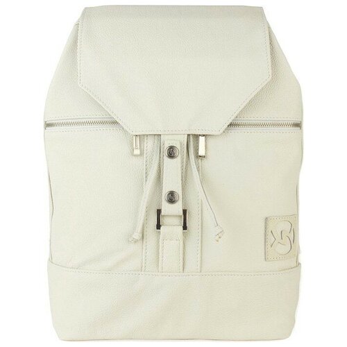 фото Мягкий женский рюкзак из кожи sofitone rm 002 a1-a1 белый