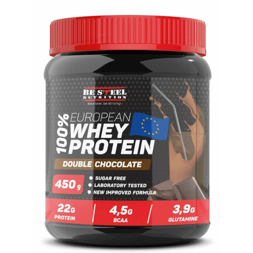 Напиток растворимый ВЭЙ про Be Steel Nutrition 100% European Whey Protein 0,45кг (двойной шоколад)