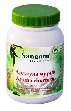 Пищевой продукт Sangam Herbals Арджуна чурна, 100 г
