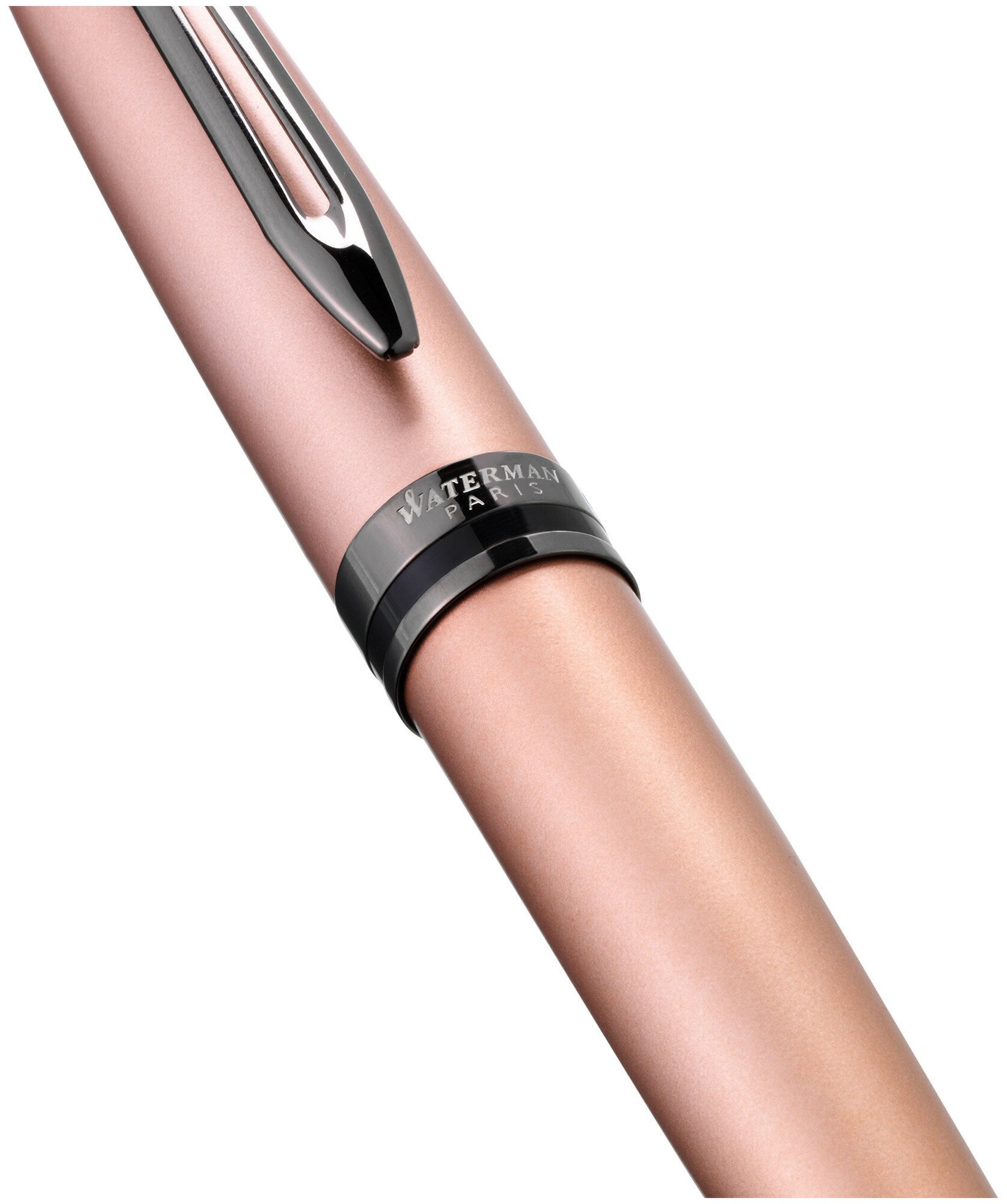 Ручка шариков. Waterman Expert DeLuxe (2119265) Metallic Rose Gold RT M син. черн. подар.кор.
