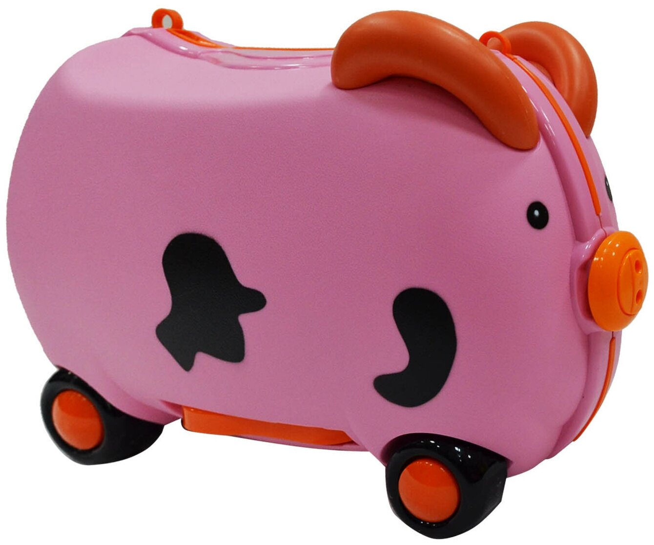 Толокар-чемодан "Хрюшка" (розовый) 7637